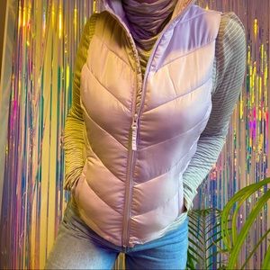 So • Lavender Puffer Vest